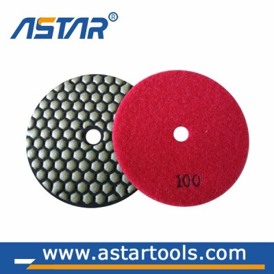 Diamond Dry Flexible Polishing Pads for Concrete Polishing