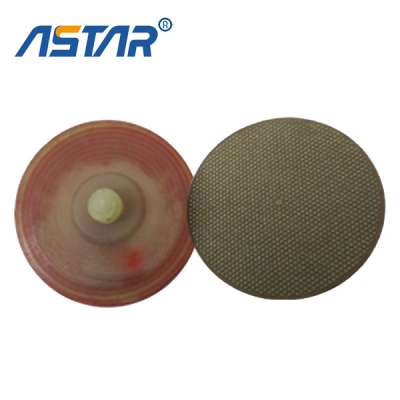 diamond electroplated abrasives polishing disc pad with thread