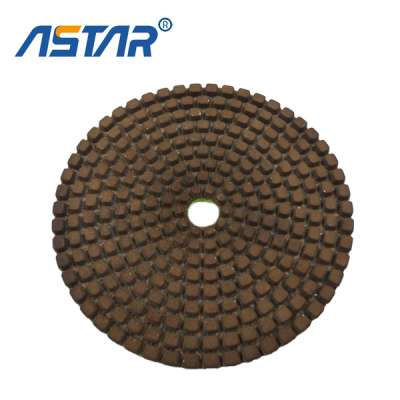 Diamond copper Polishing Pads for granite marble concrete