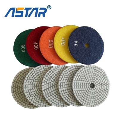 Diamond White Flexible Polishing Pads for Marble Polishing